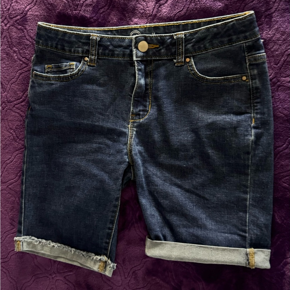 Wonder Nation Girls denim shorts—14